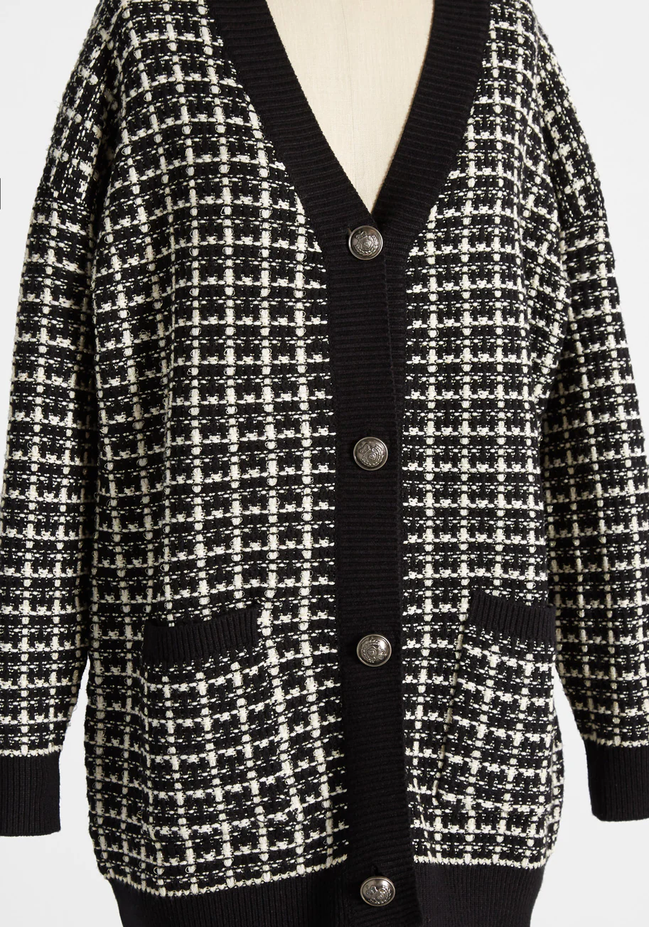 Countess of the Card Catalog Cardigan - Olabens