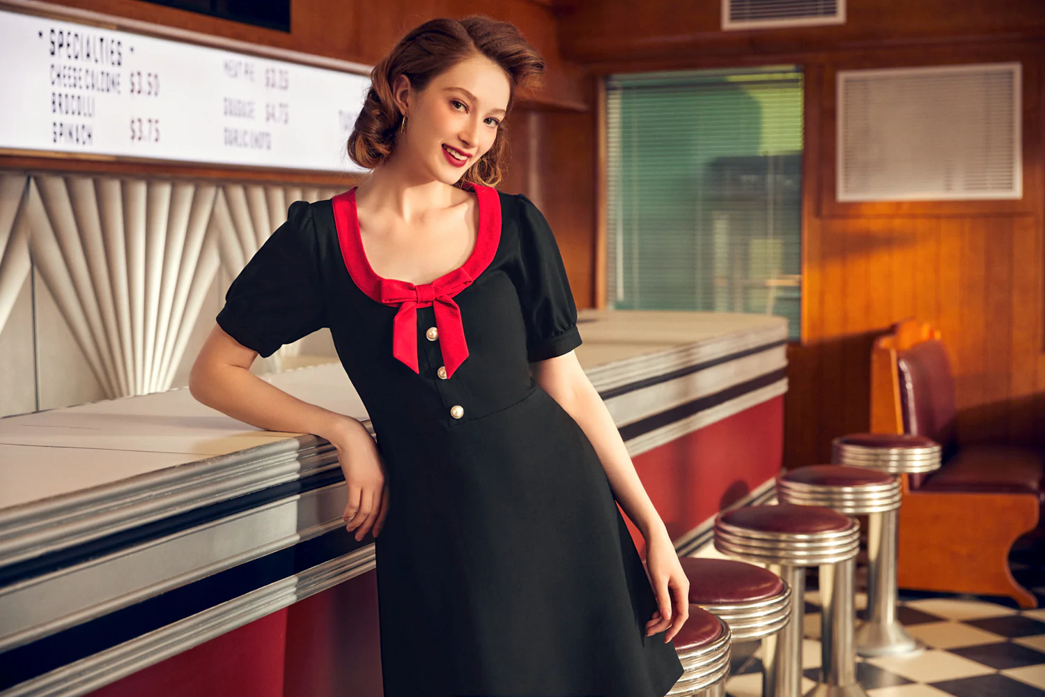 Greet Me Sweetly A-Line Dress - Olabens