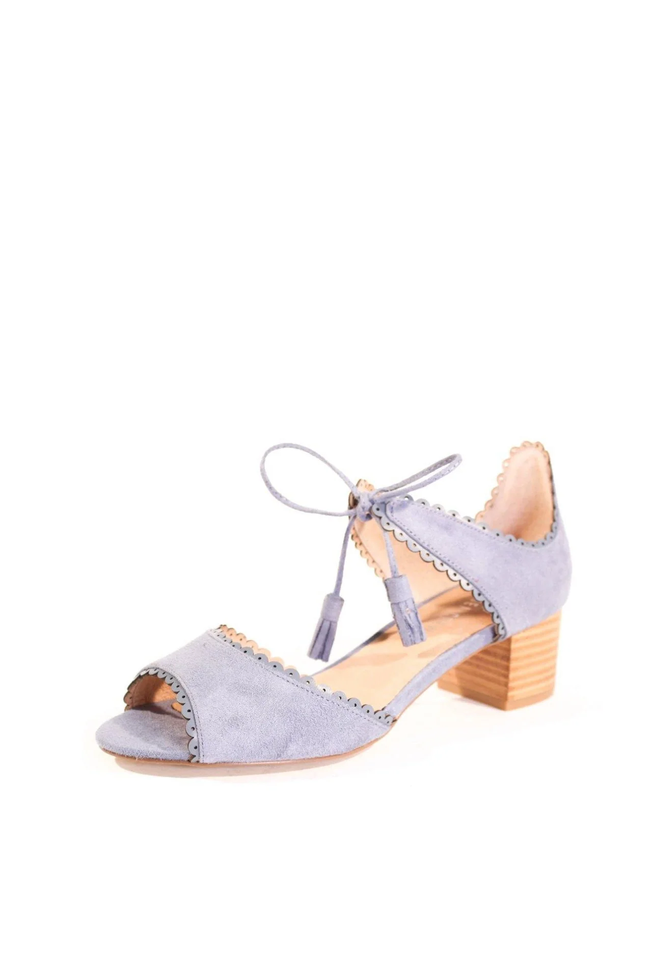 Casino Block-Heel Sandals - Olabens
