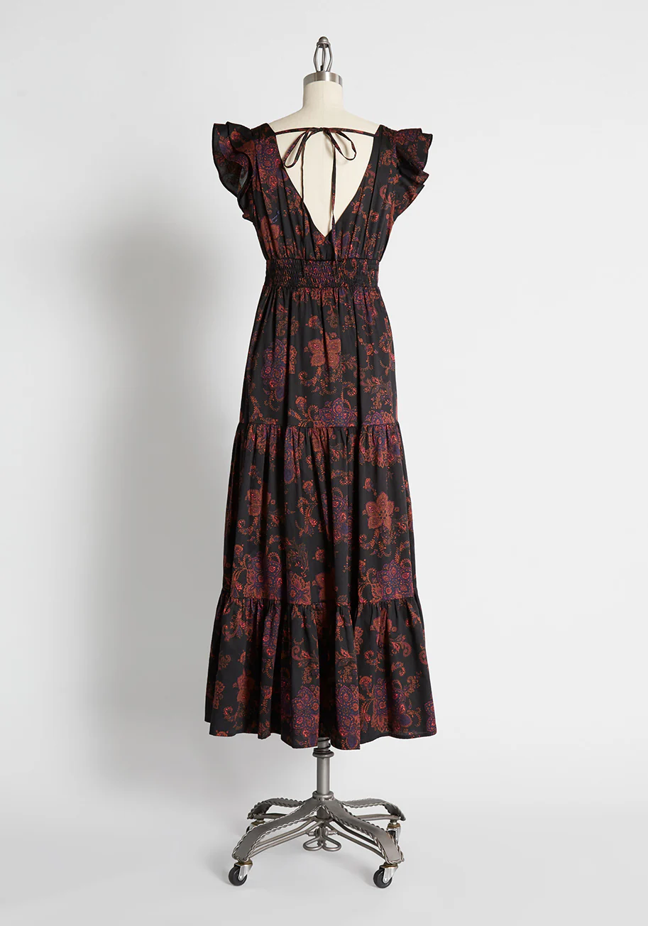Vamped Up Vagabond Maxi Dress - Olabens