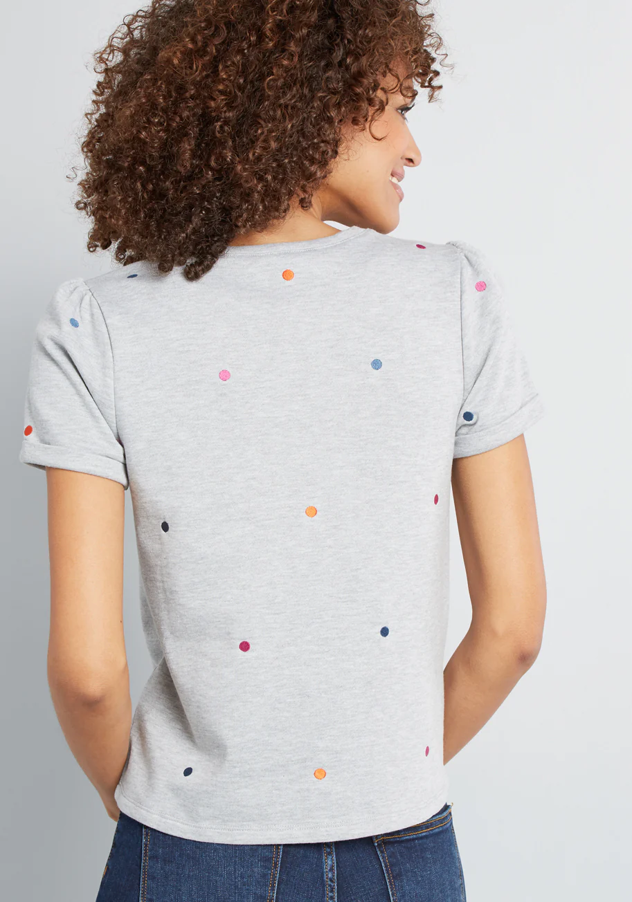 Plan on It Short Sleeve Sweatshirt - Olabens