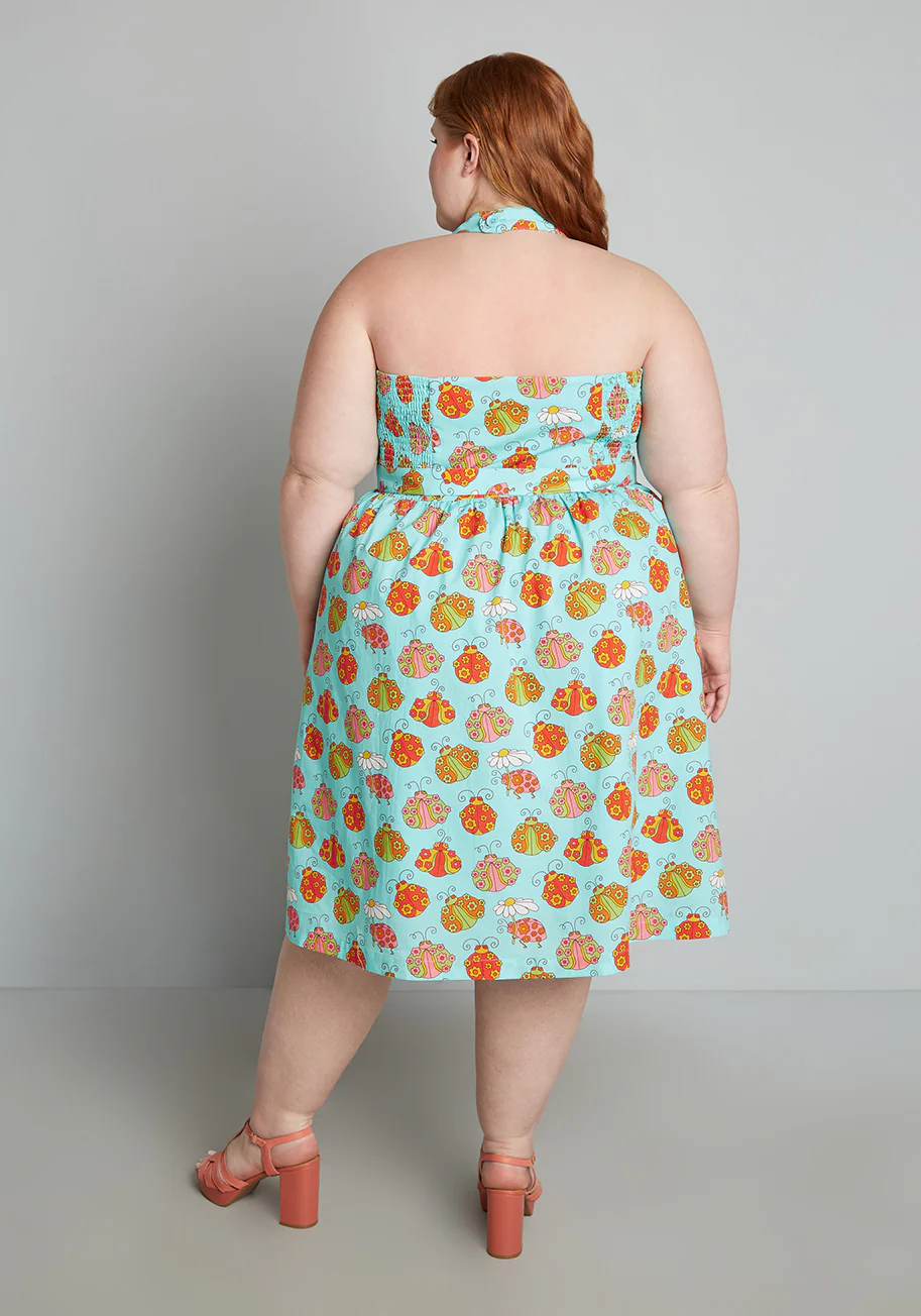 Isnyt x Marisol Muro Aligned With Destiny Fit And Flare Dress - Olabens