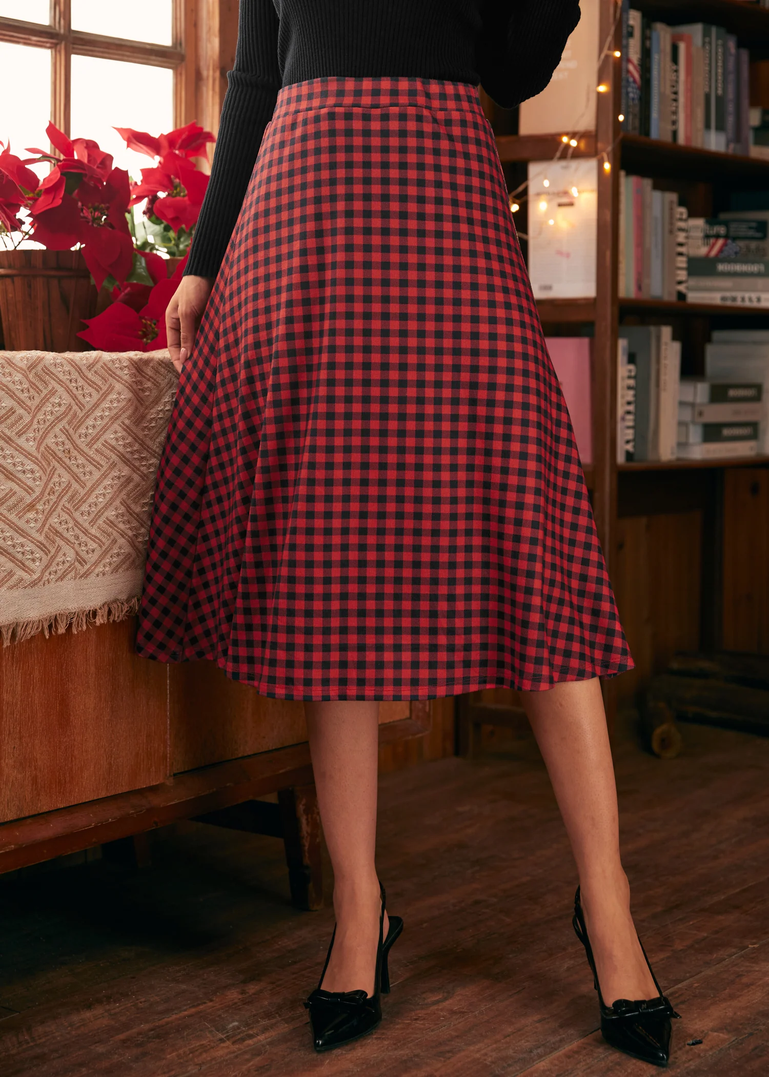 Excellence Attained Knit Midi Skirt - Olabens