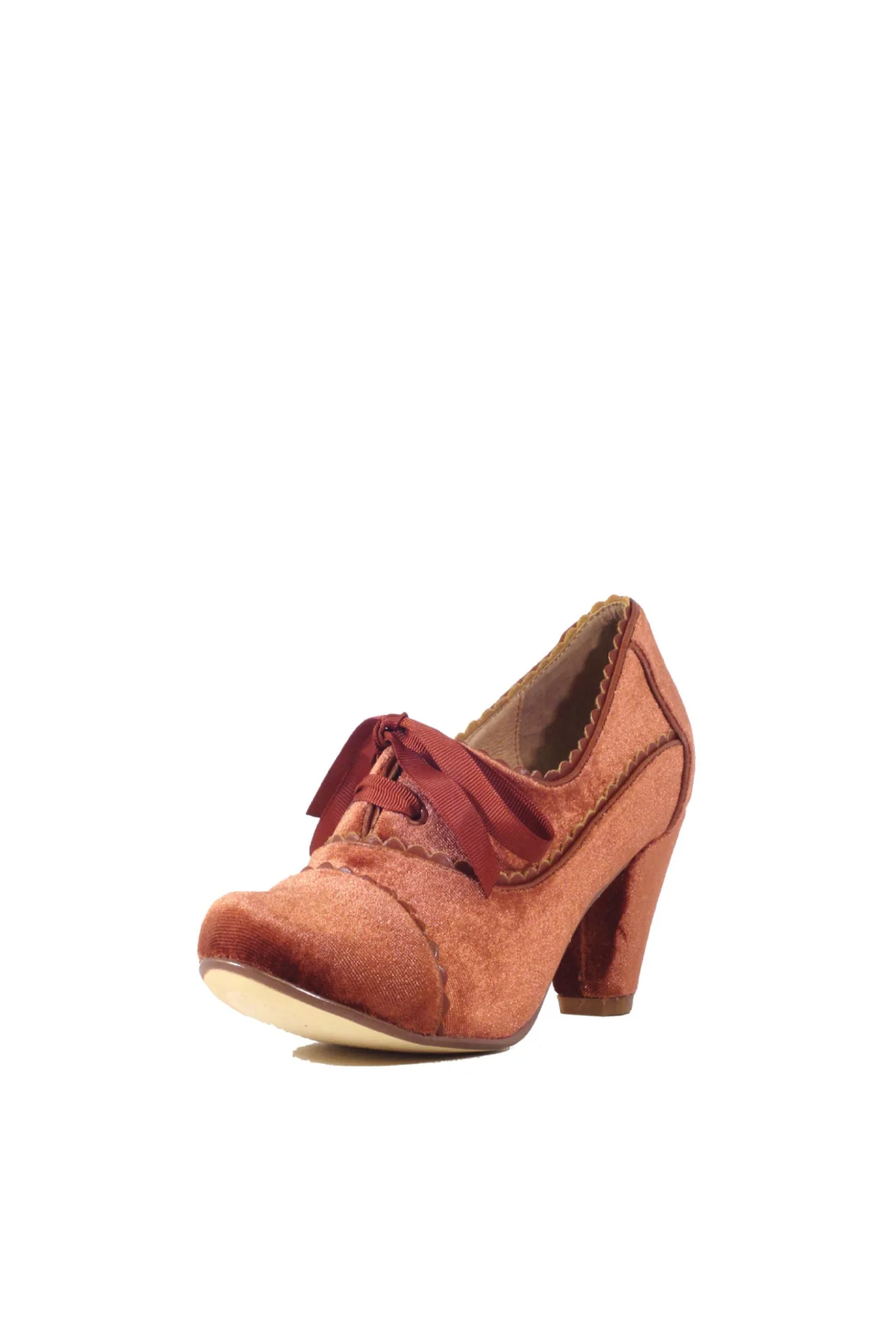 Madison Velvet Retro Heels - Olabens