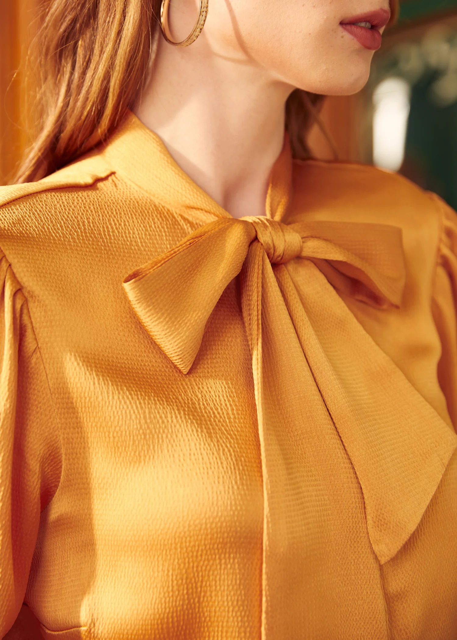 Space Race Bow Blouse - Olabens