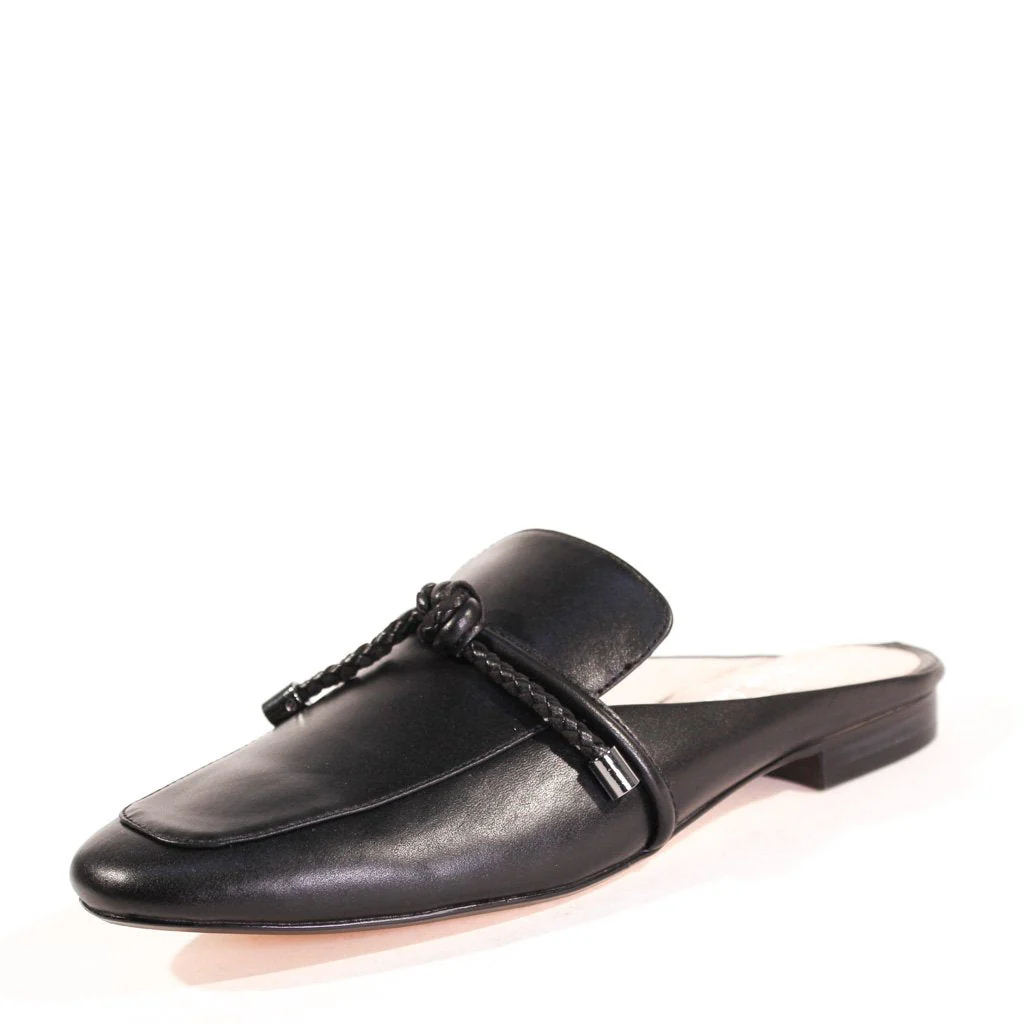 Odelia Leather Mules - Olabens