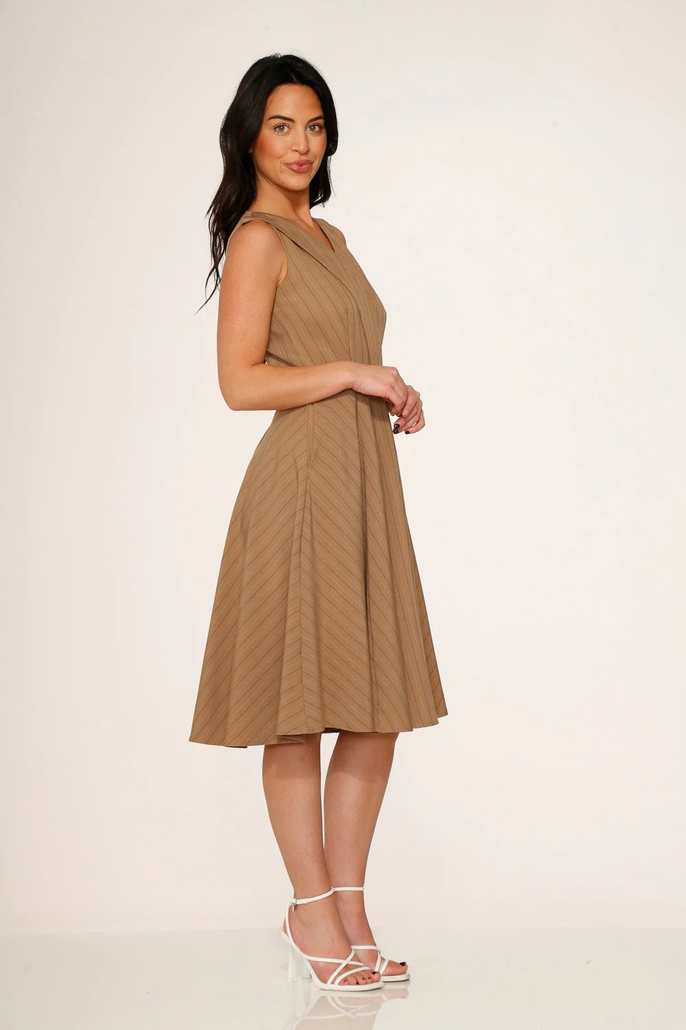 Camel Swing Dress - Olabens