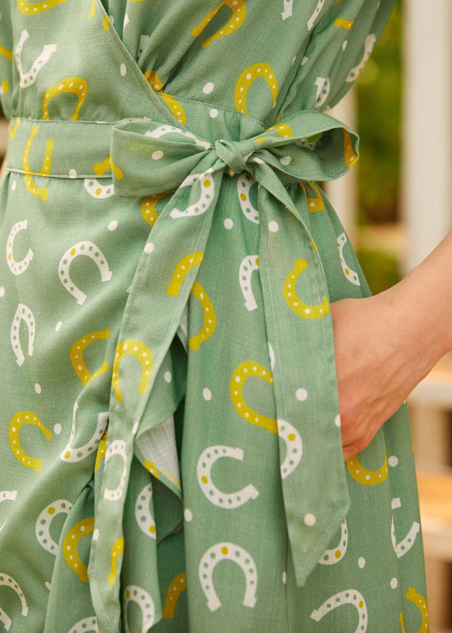 Luck Be a Lady Wrap Dress - Olabens