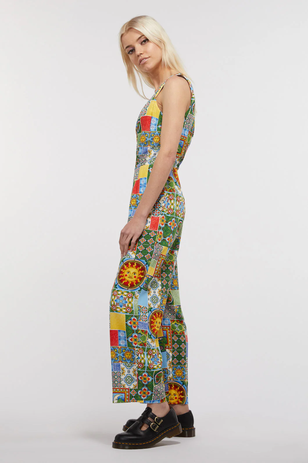 Majolica Viscose Jumpsuit - Olabens