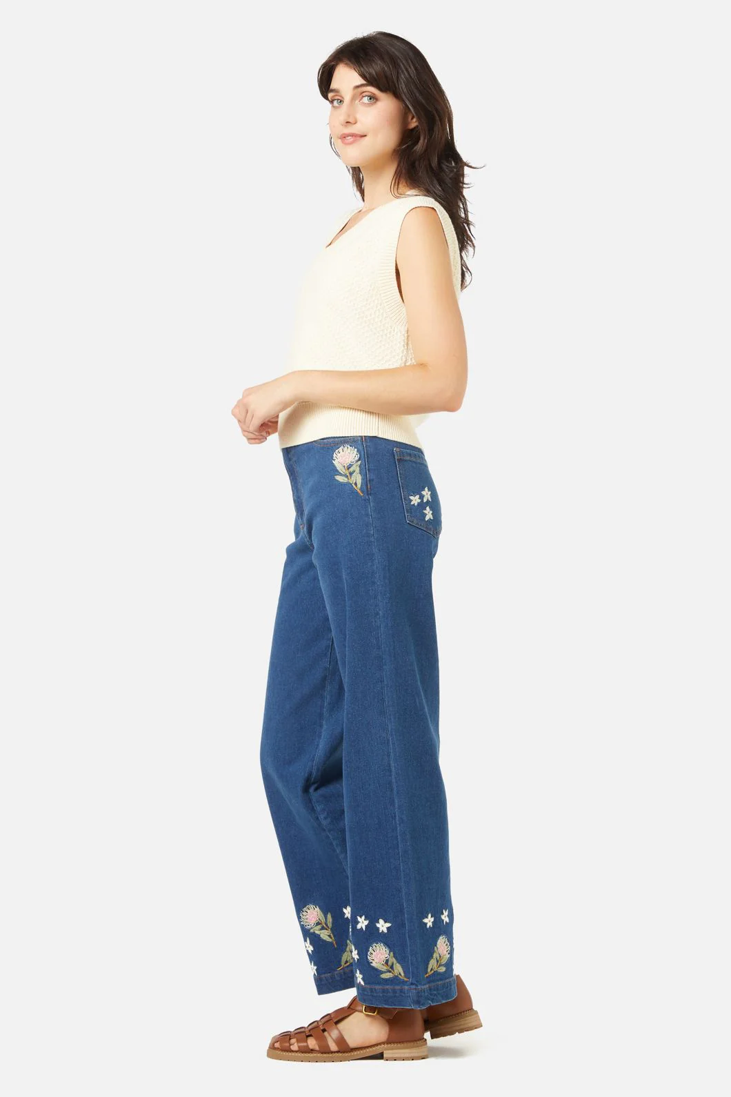 Avery Knit Vest - Olabens