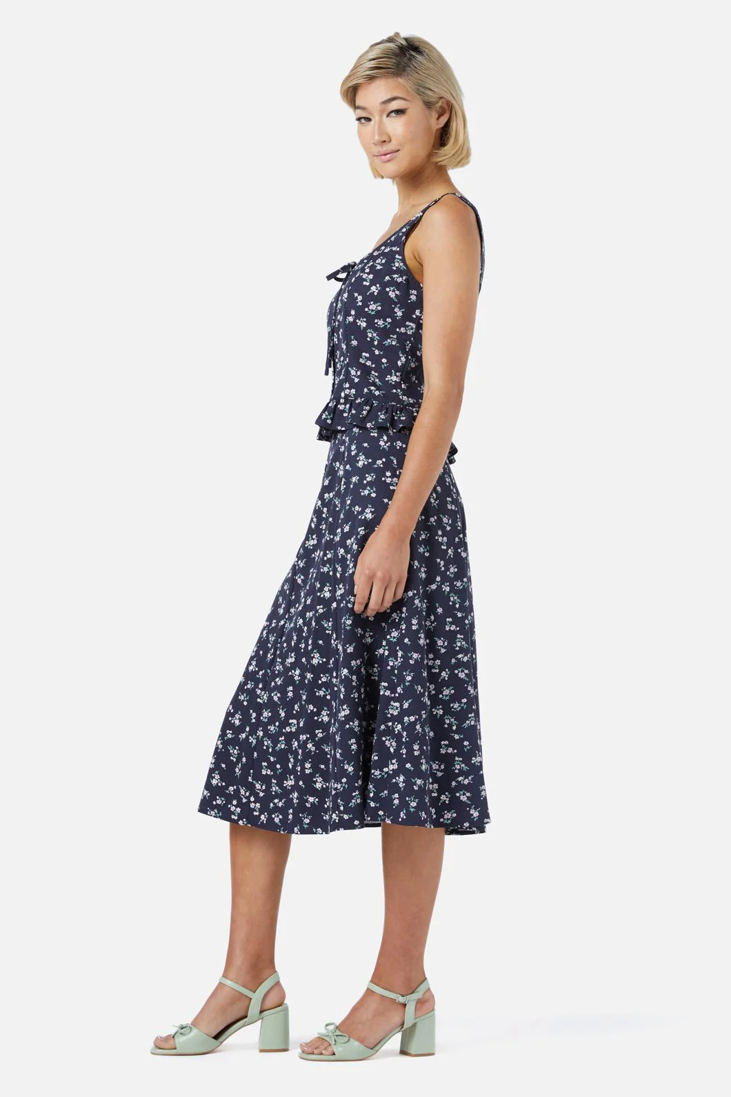 Lila Ditsy Top - Olabens