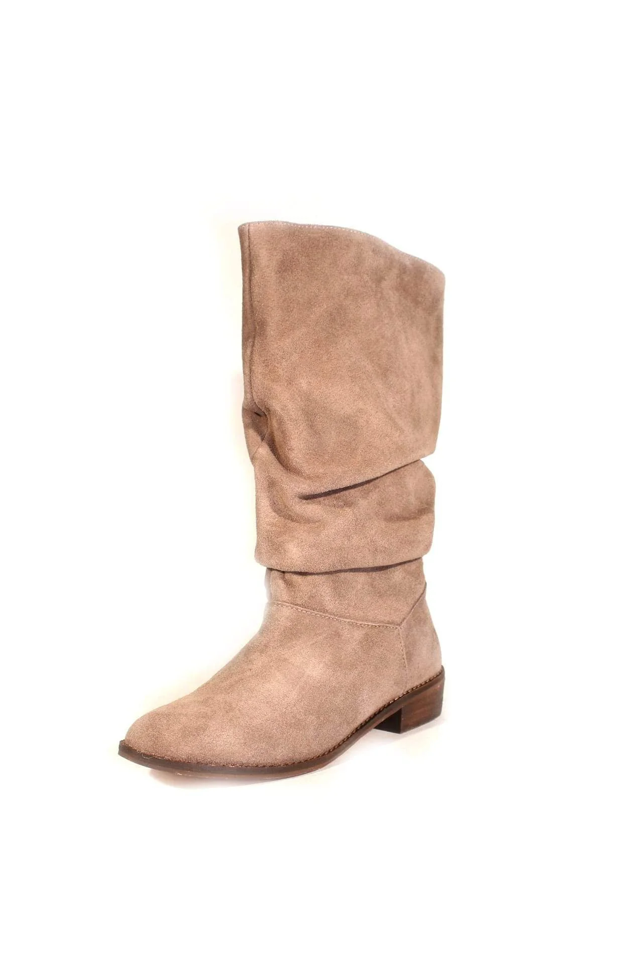 Kasper Slouchy Suede Boots - Olabens
