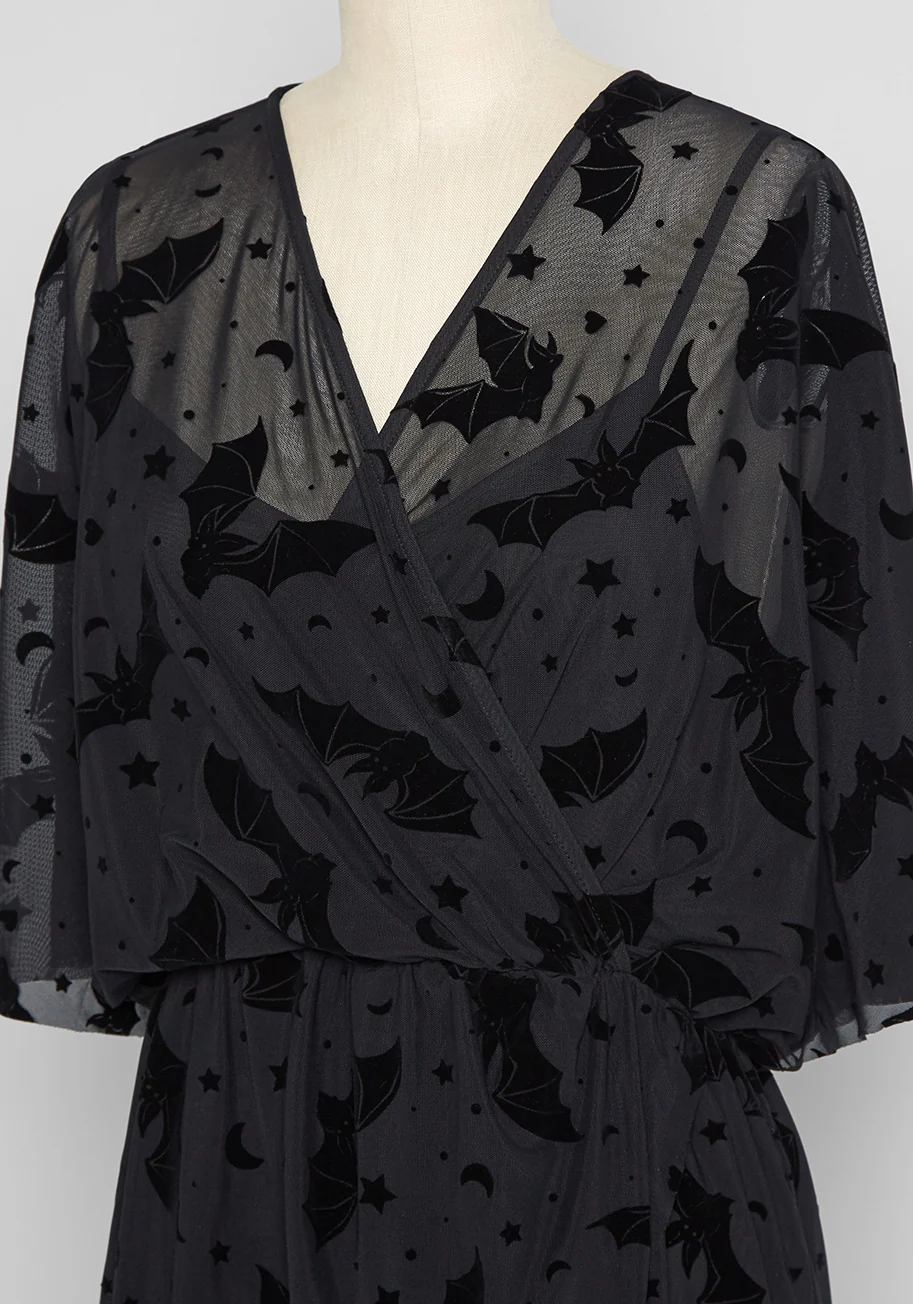 Dramatic Depths Velvet Dress - Olabens
