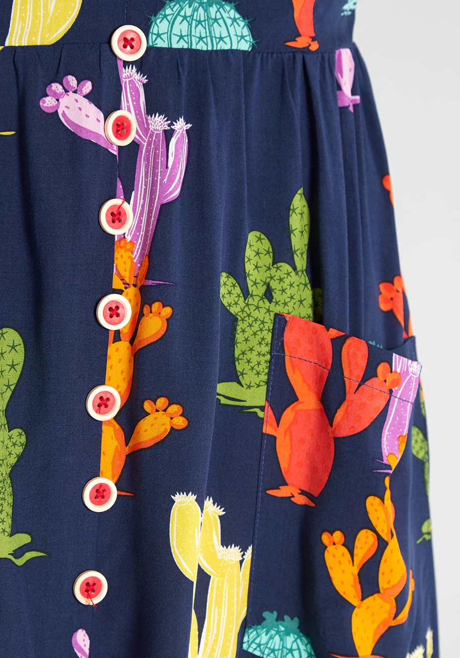 Isnyt x Collectif Cactus Makes Perfect Dress - Olabens