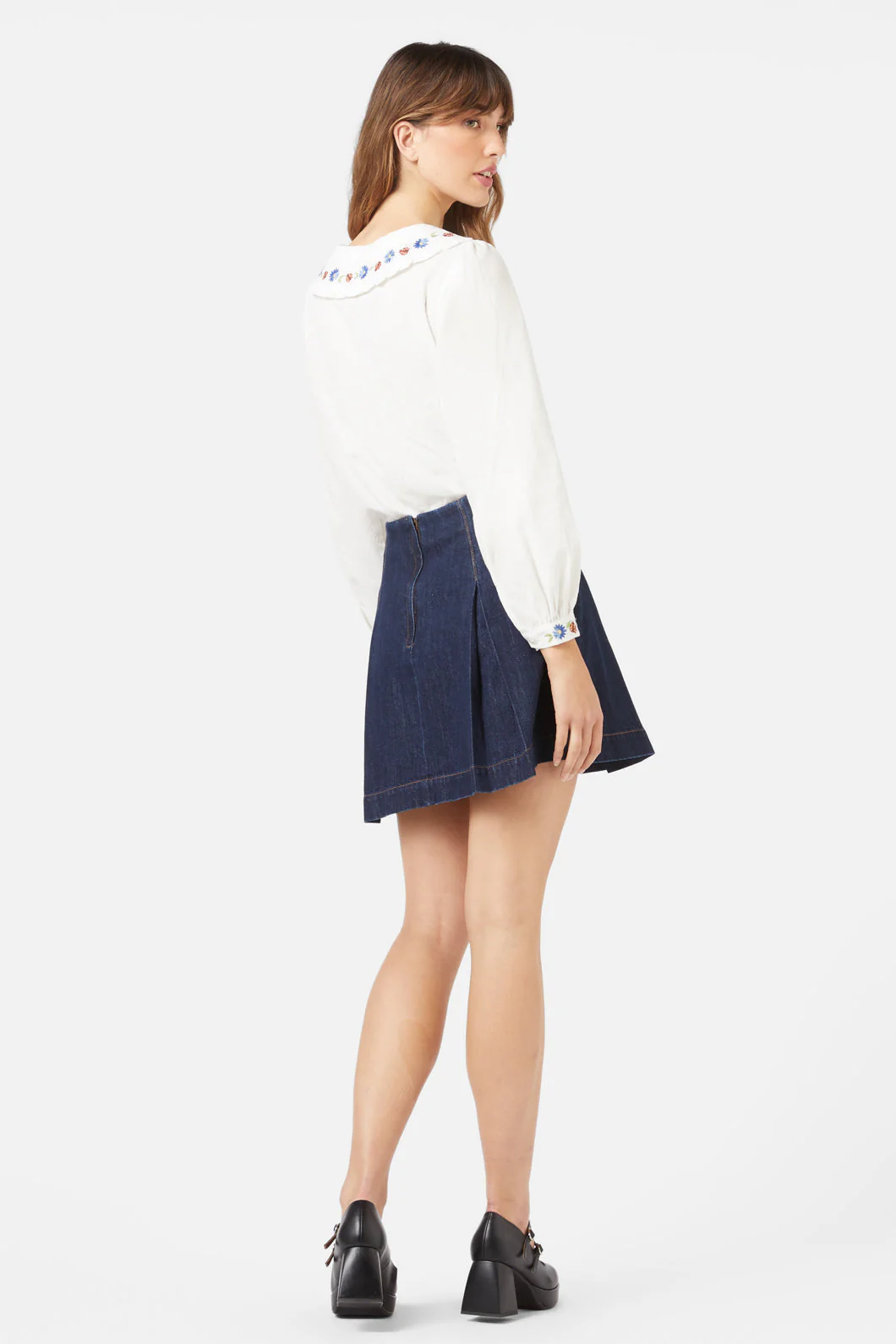 Jemma Denim Skirt - Olabens