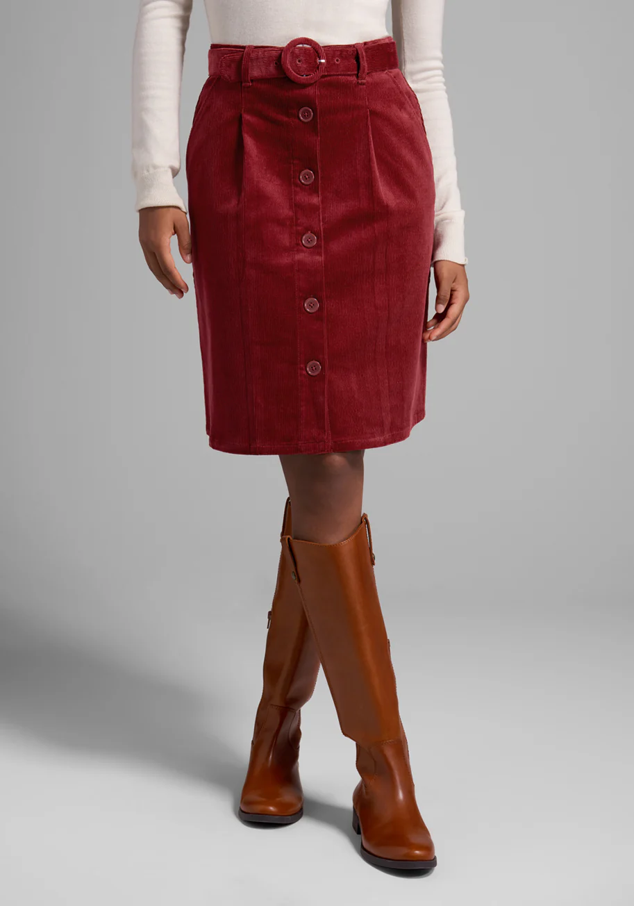 Girl Detective A-Line Skirt - Olabens