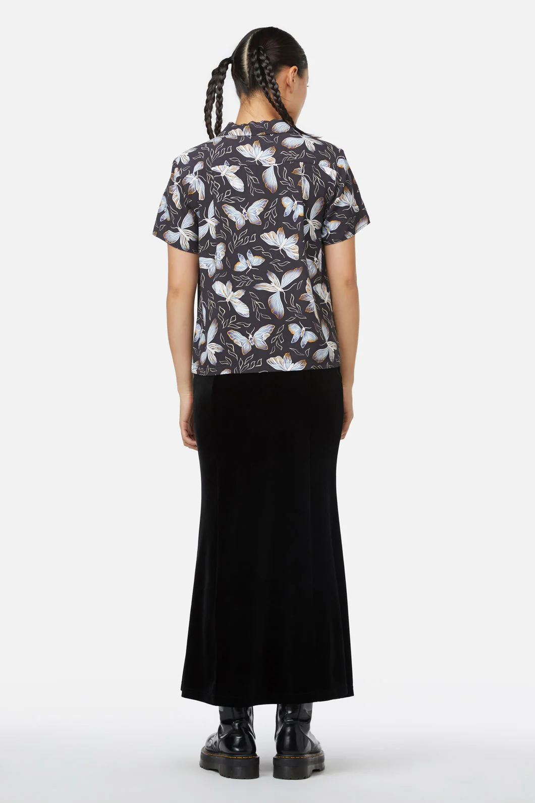 Larvae Print Blouse - Olabens