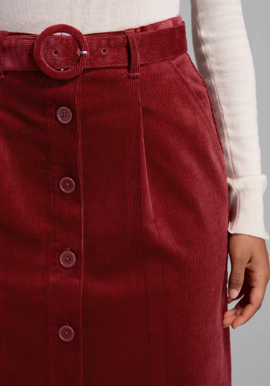 Girl Detective A-Line Skirt - Olabens