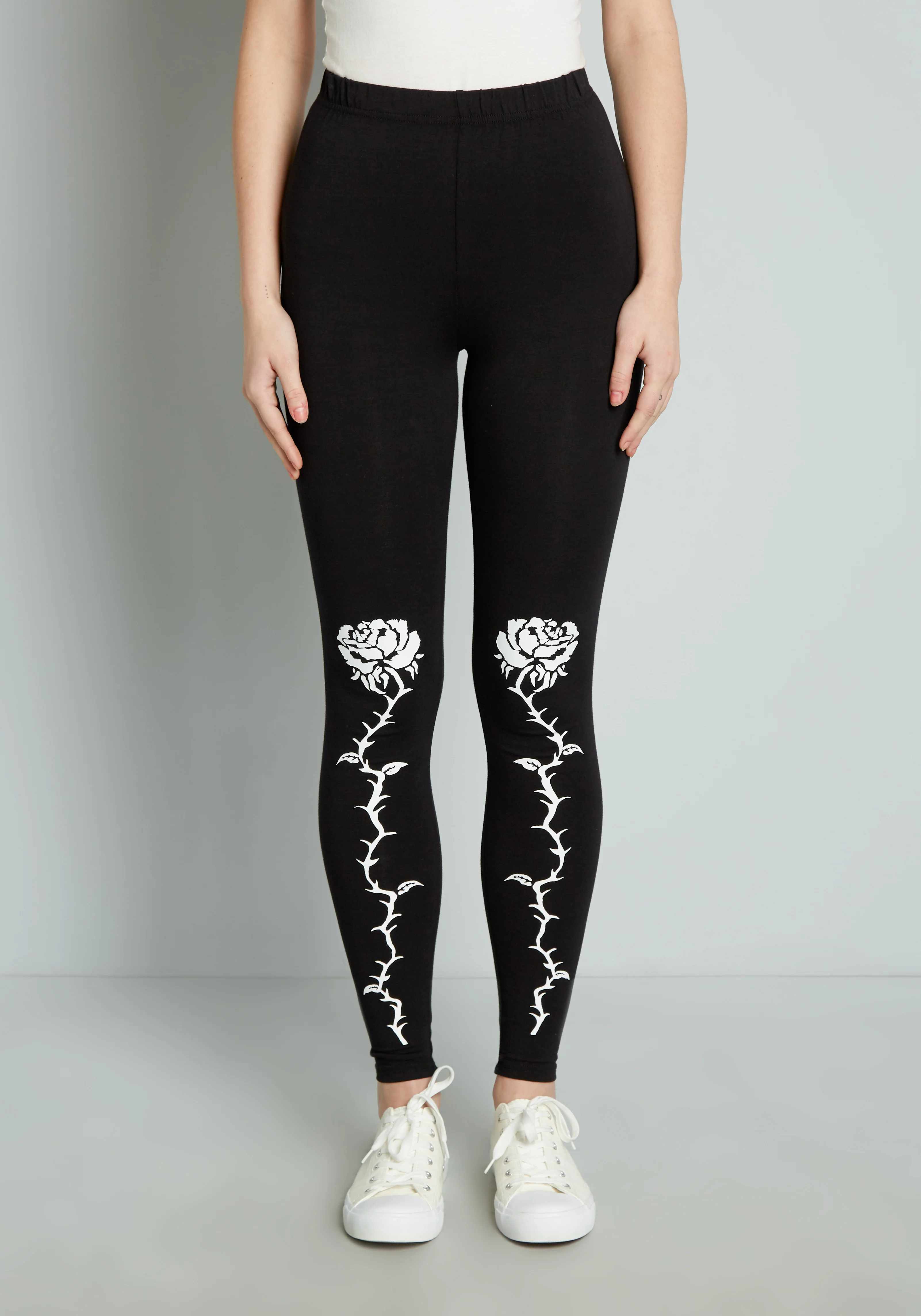 Rose Toward The Sky Leggings - Olabens