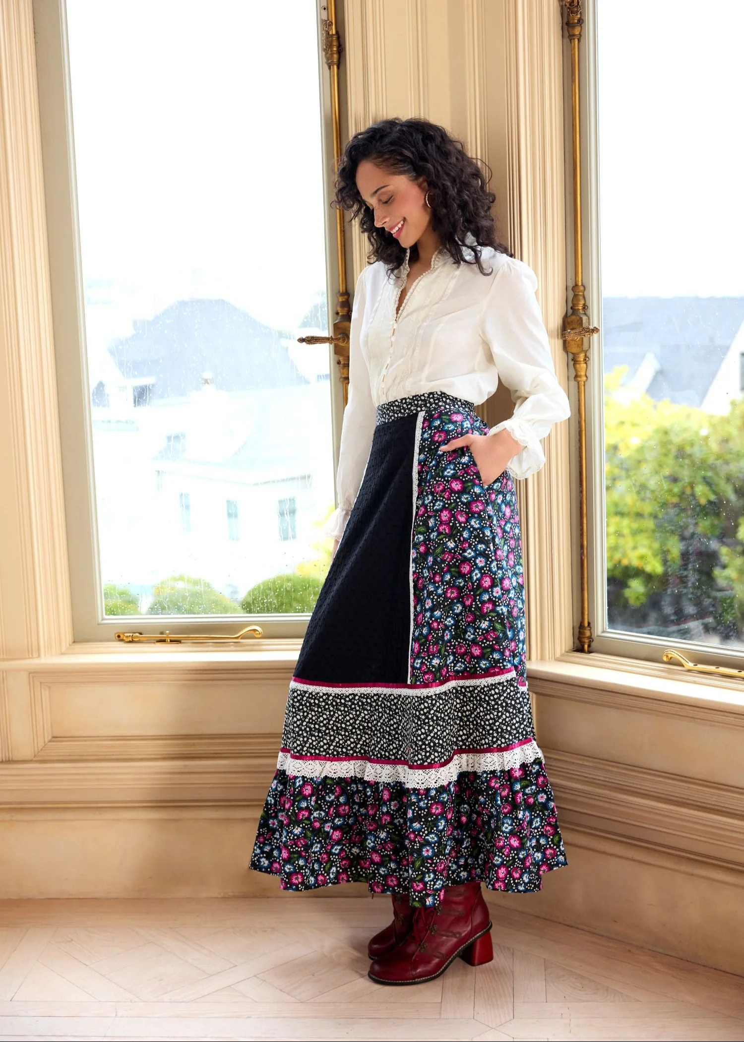 GUNNE SAX for Isnyt Melissa Maxi Skirt - Olabens