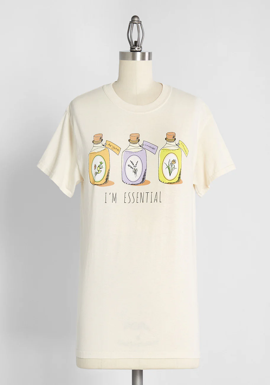 Essential As Ever Graphic Tee - Olabens