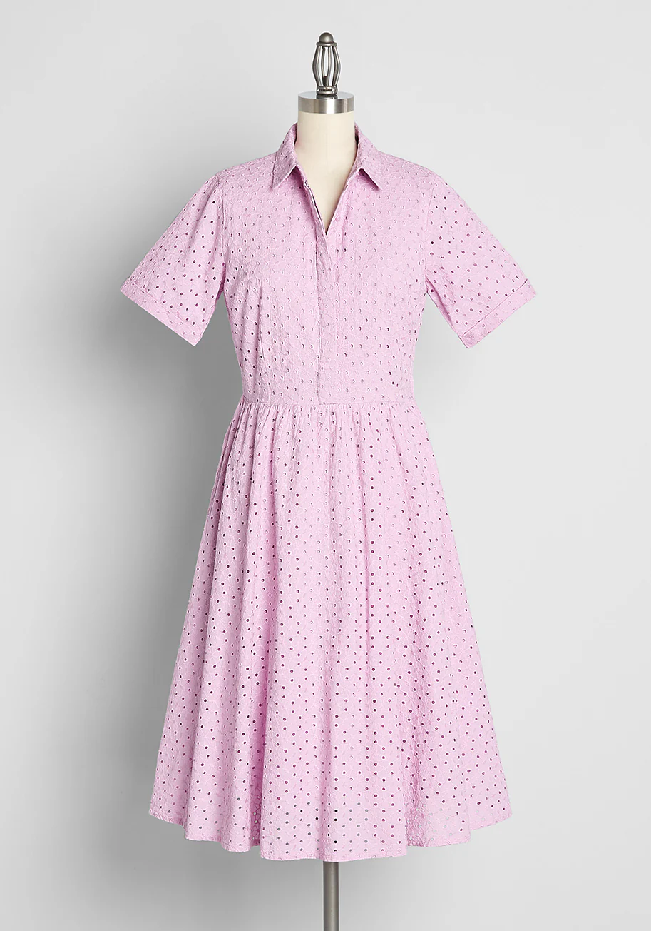 Classic Love Song Fit And Flare Dress - Olabens