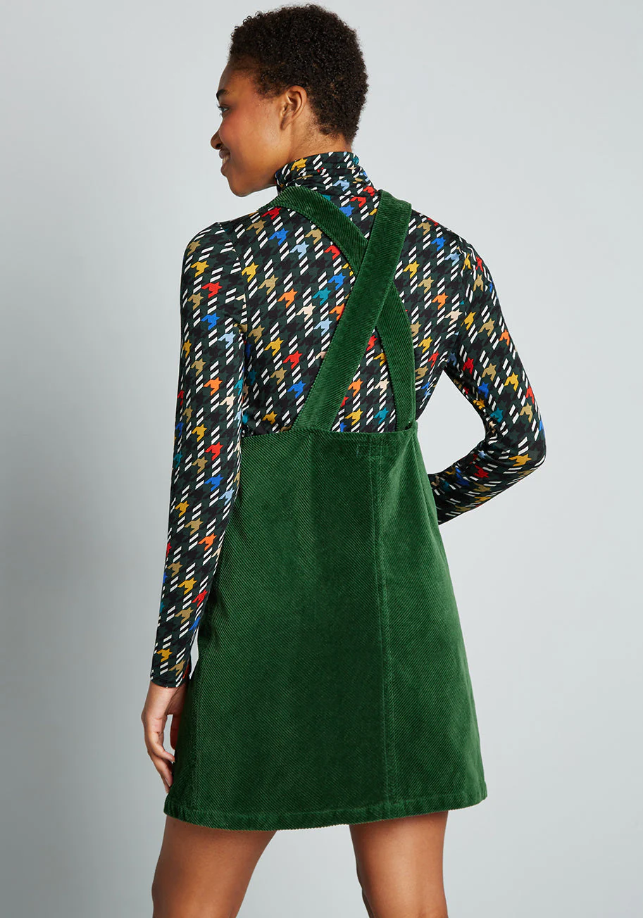 Bound For Greatness Corduroy Jumper - Olabens