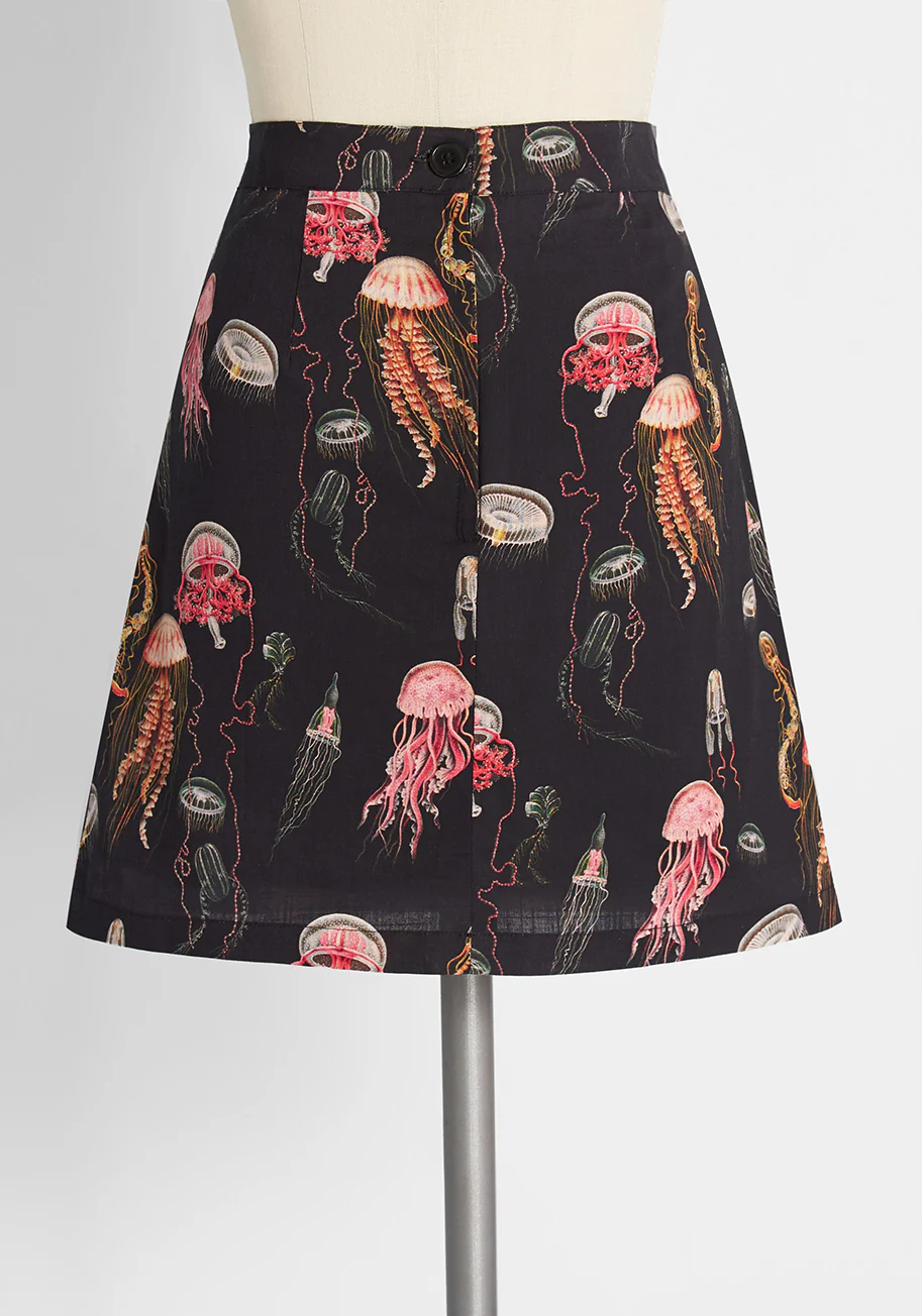 Just A Li'L Jelly-Ous Mini Skirt - Olabens