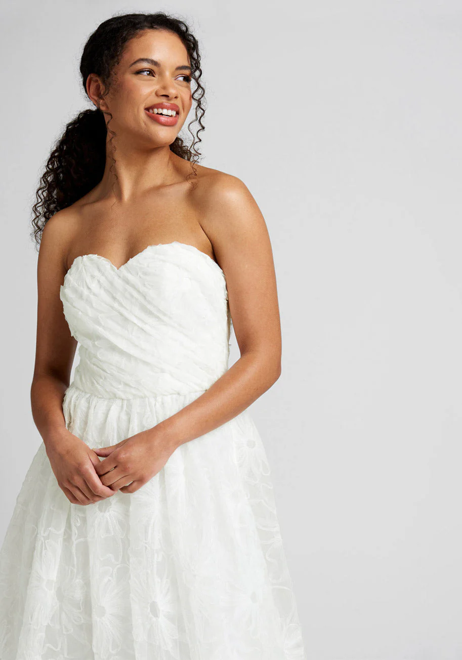 A Wonderful Union Strapless Maxi Dress - Olabens