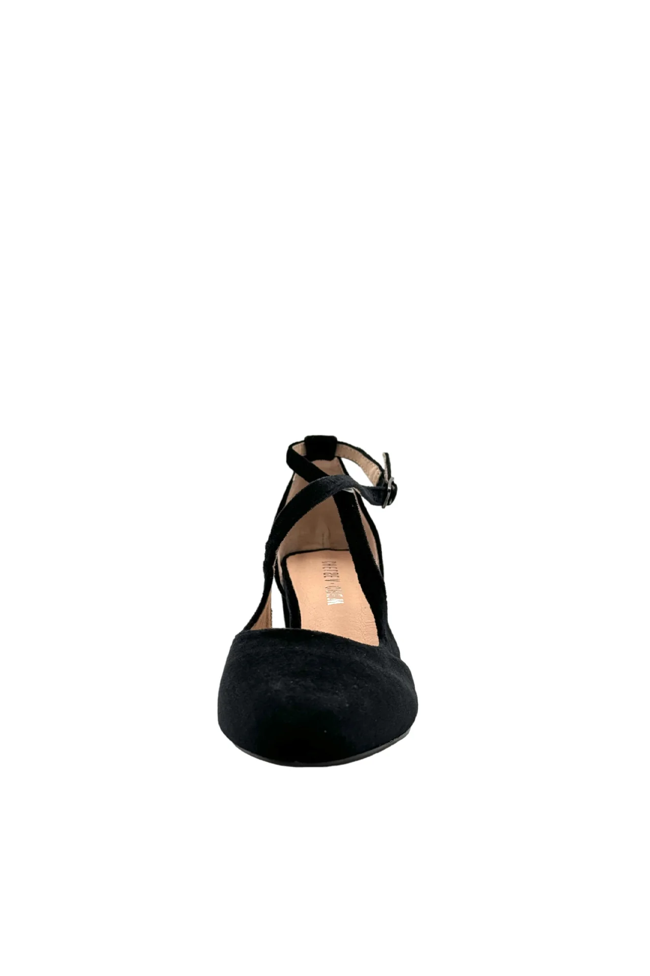 Oren Velvet Mary Jane Heels - Olabens