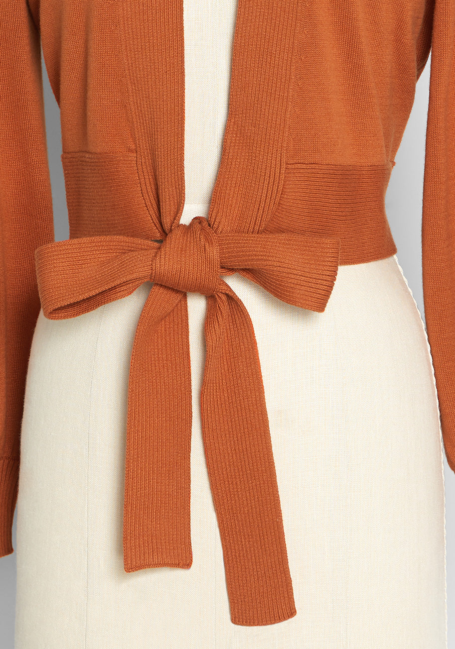 Meet Me at the Barre Wrap Cardigan - Olabens