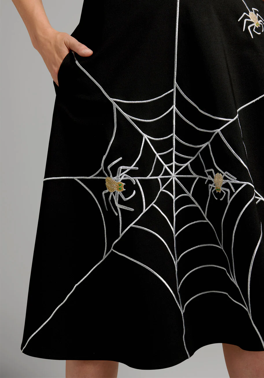 Just This Sway A-Line Skirt: Spooky Edition! - Olabens