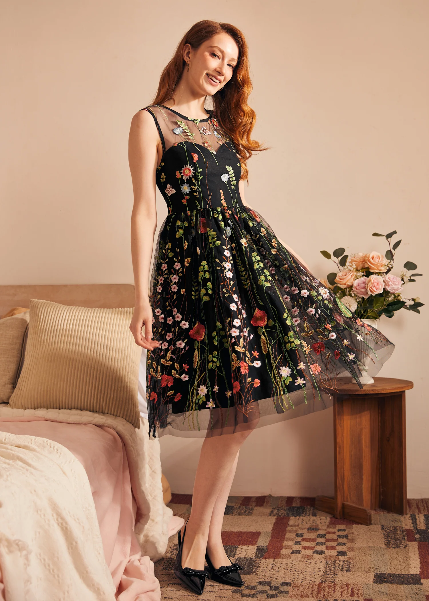 Mystique Mirage Fit & Flare Dress - Olabens