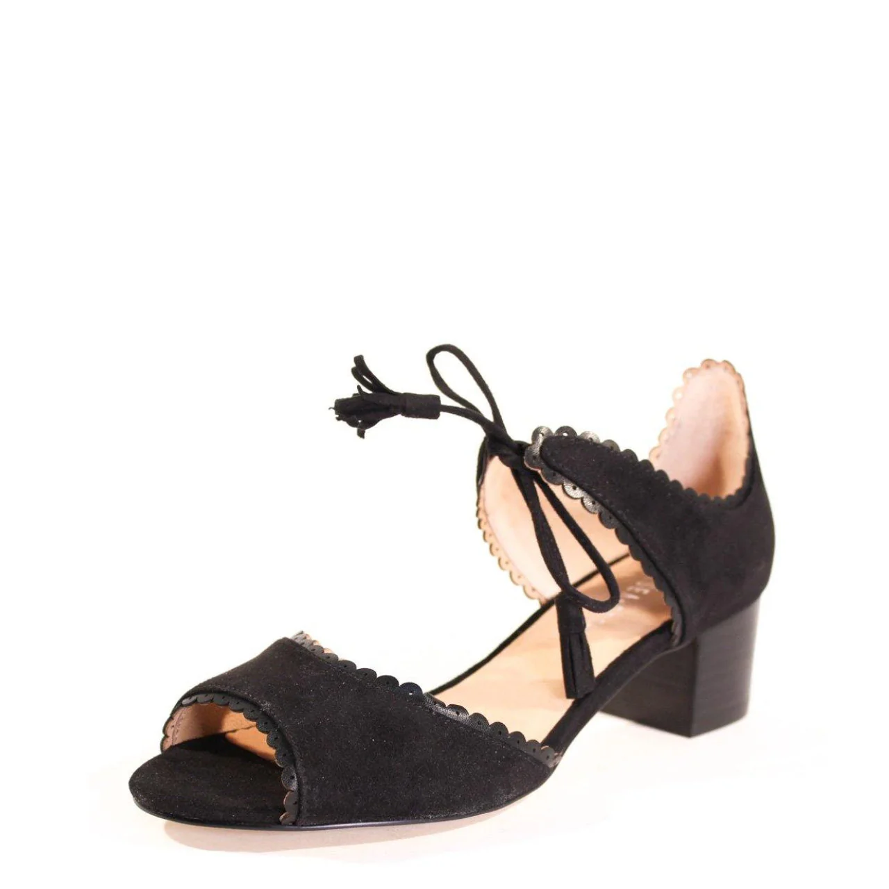 Casino Block-Heel Sandals - Olabens