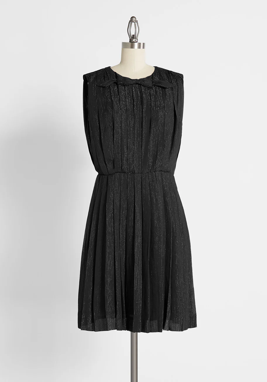 The Pleat-est Things Mini Dress - Olabens