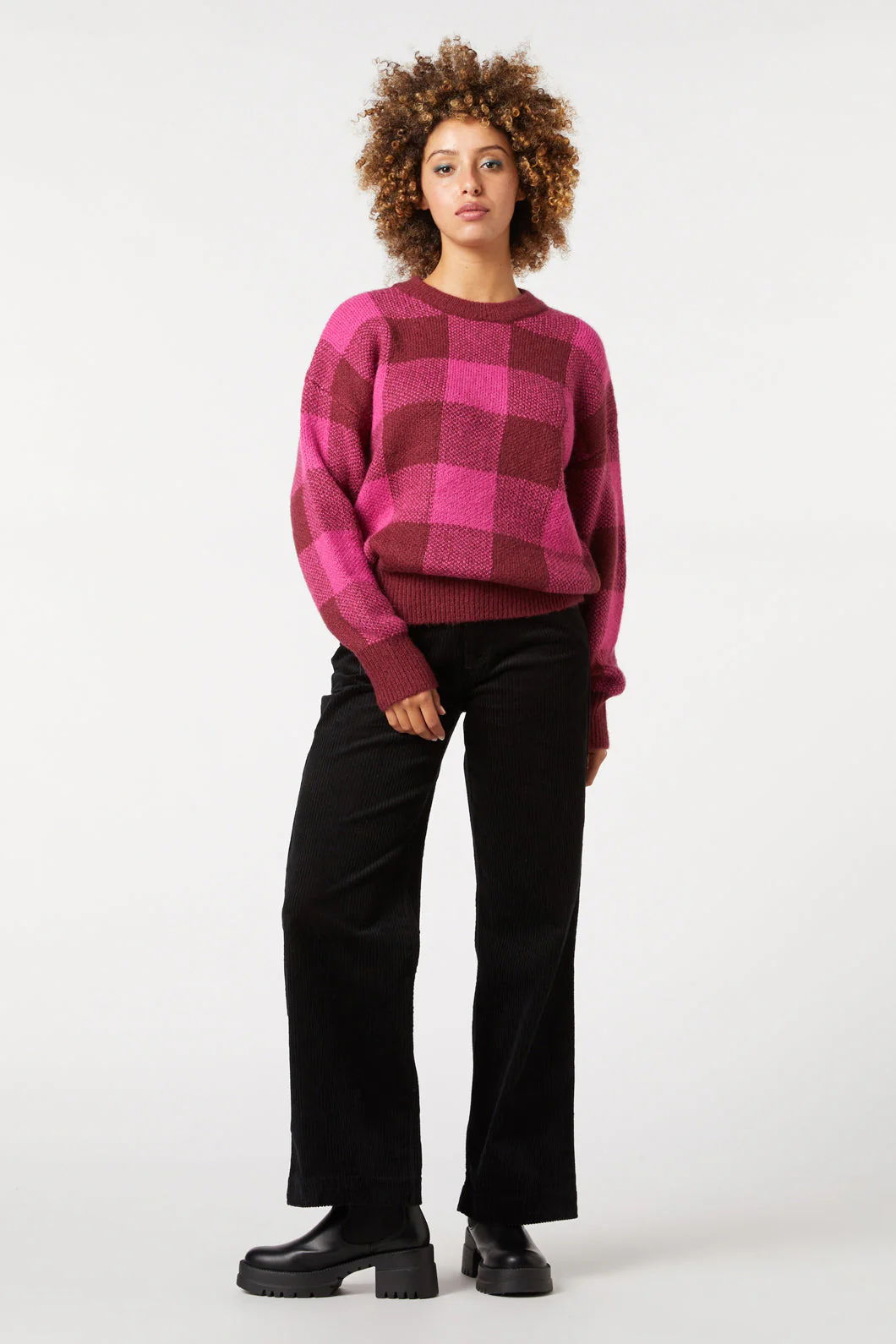 Ivy Check Jumper - Olabens