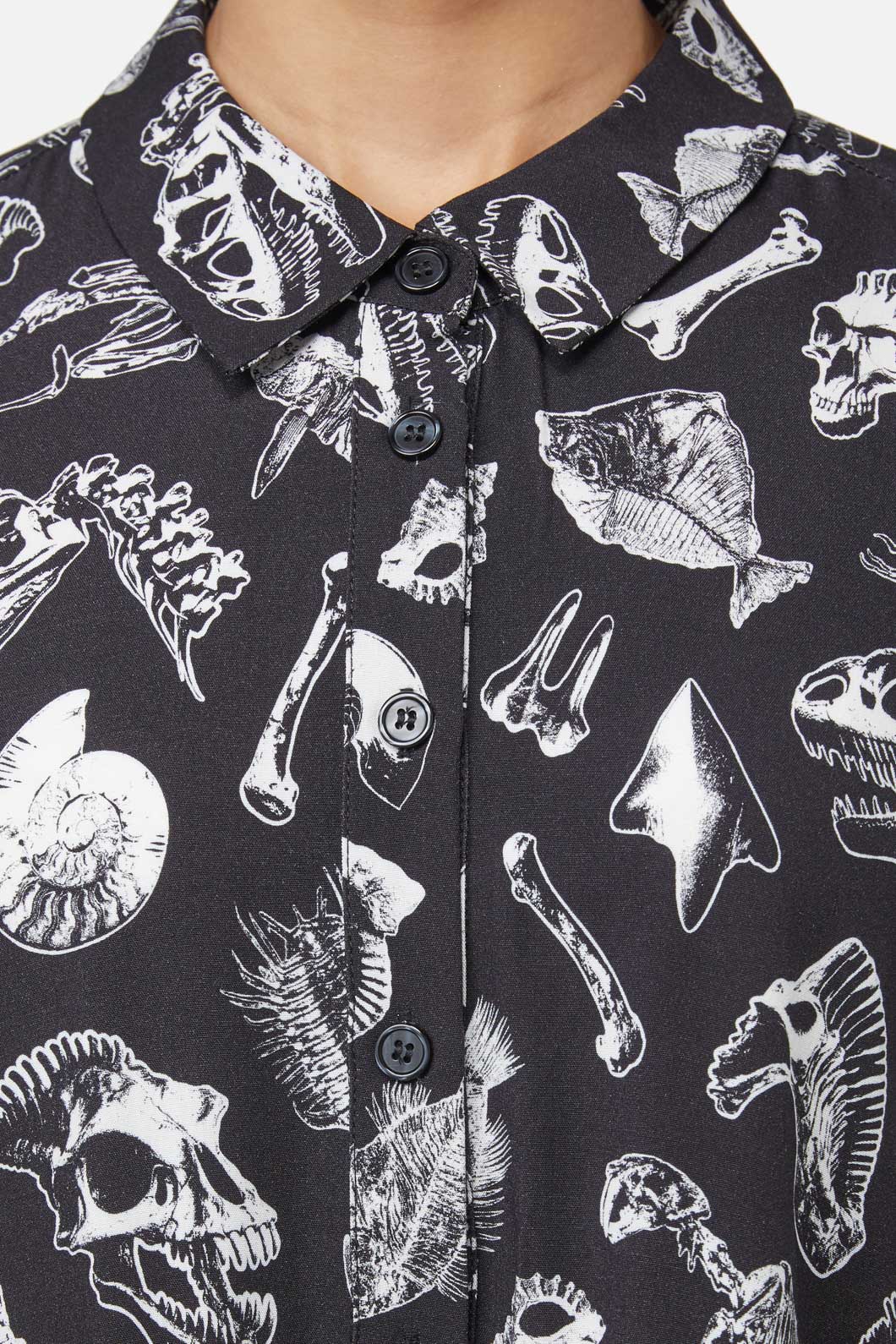 Body Fossils Printed Dress - Olabens