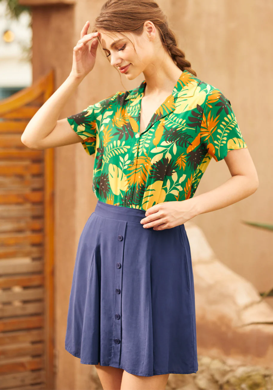 You Sassy Thing Skater Skirt - Olabens