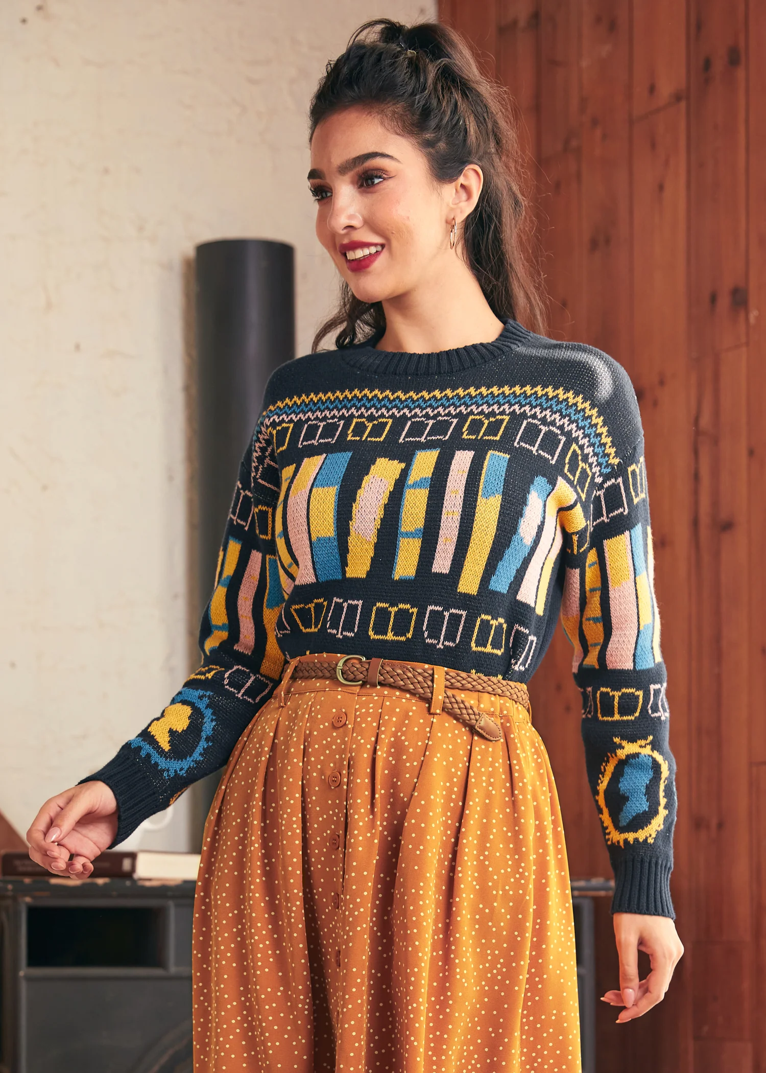Vintage Vision Sweater - Olabens