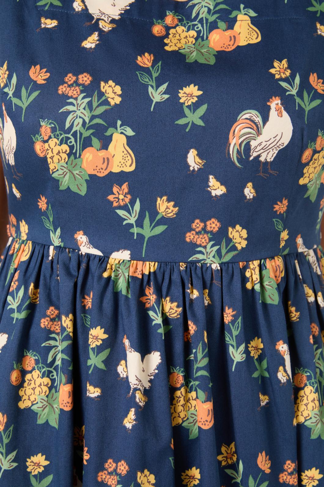 Chickens Midi Dress - Olabens