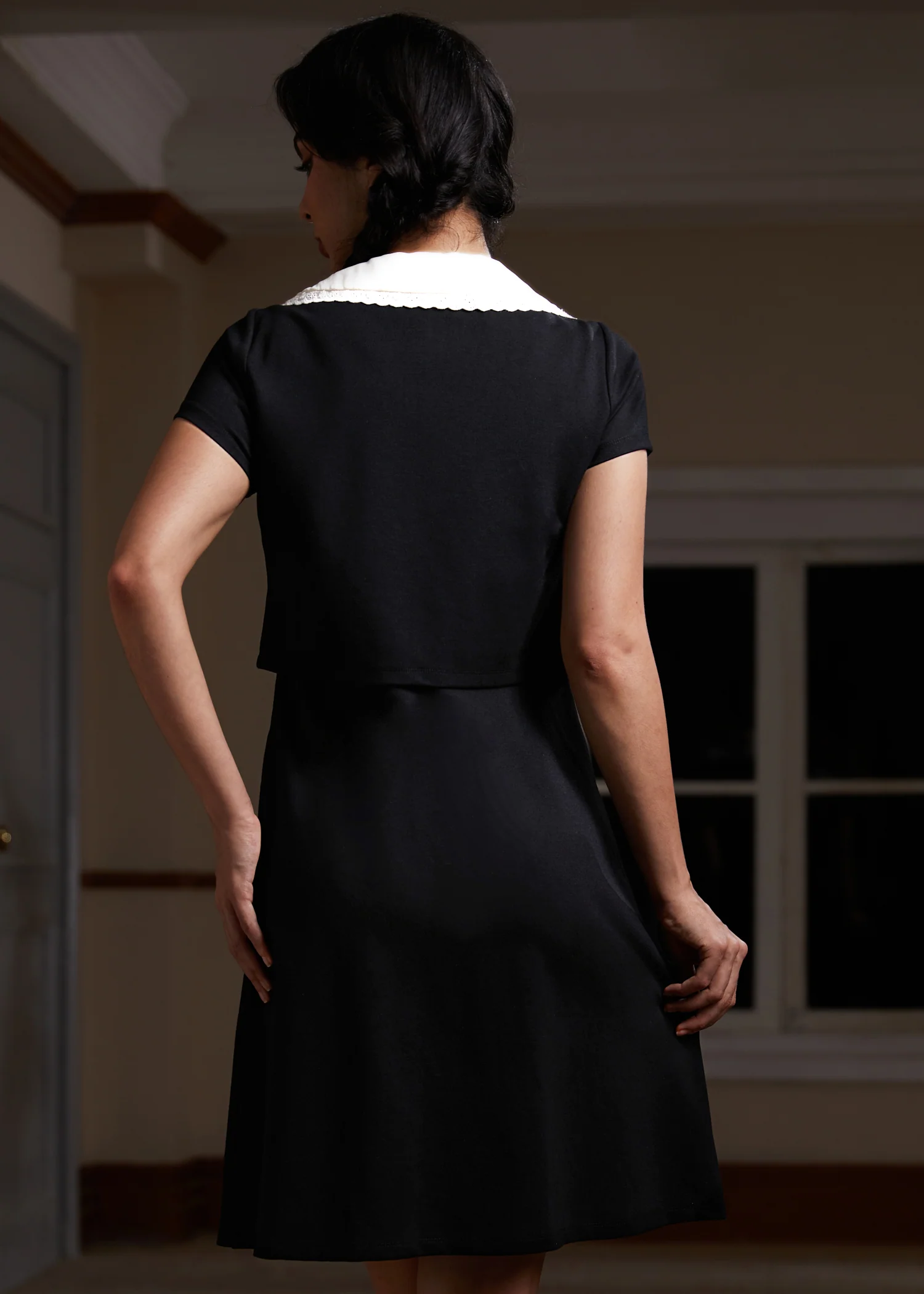 Falling for the Fall Equinox Collared Dress - Olabens