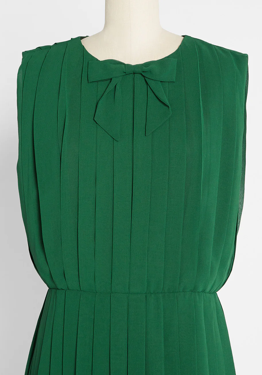 The Pleat-est Things Mini Dress - Olabens