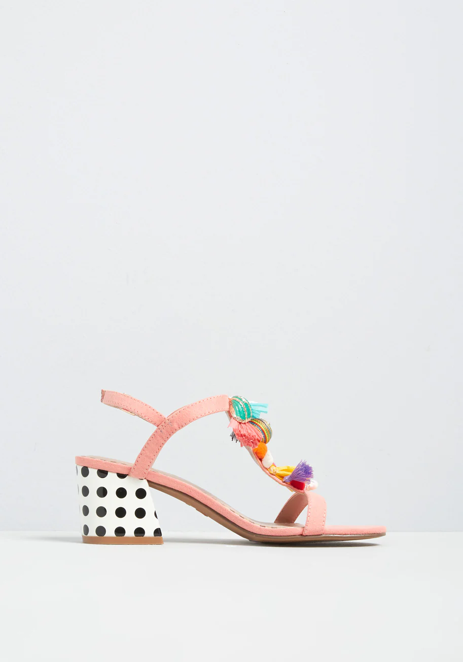 Wave Reviews Ankle Strap Heel - Olabens