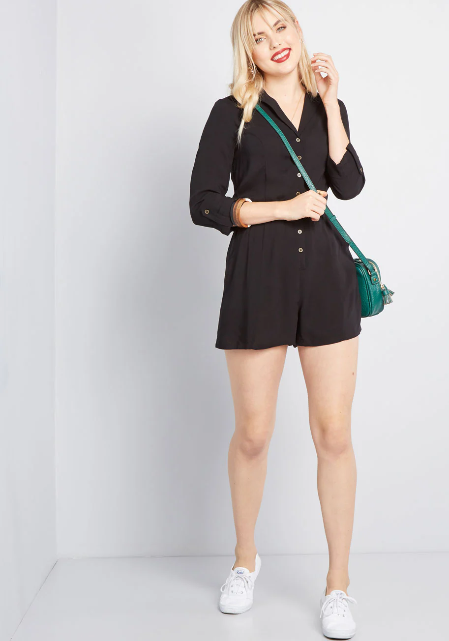 So Field With Joy Romper - Olabens