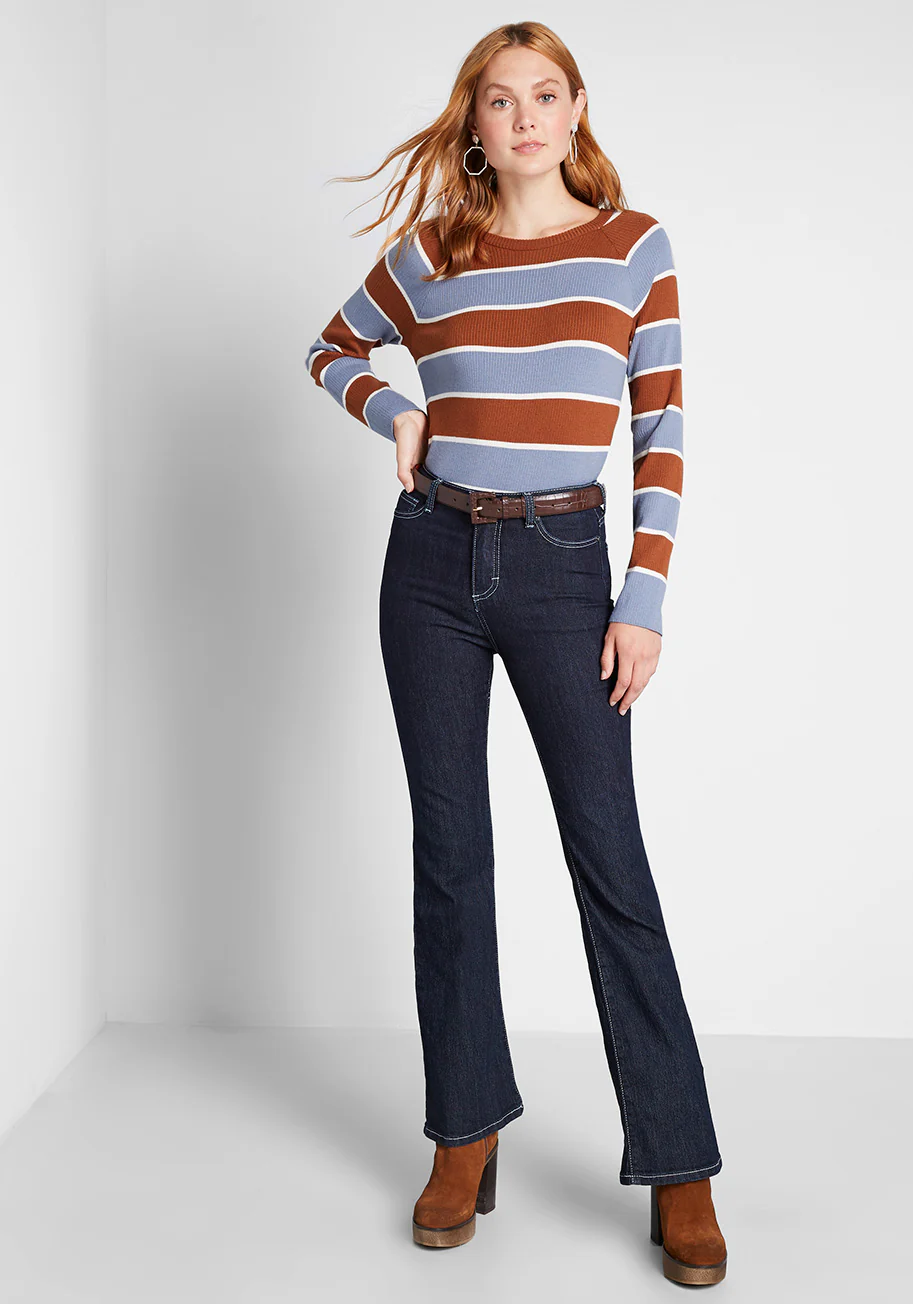 Casual Crush Ribbed Pullover Sweater - Olabens