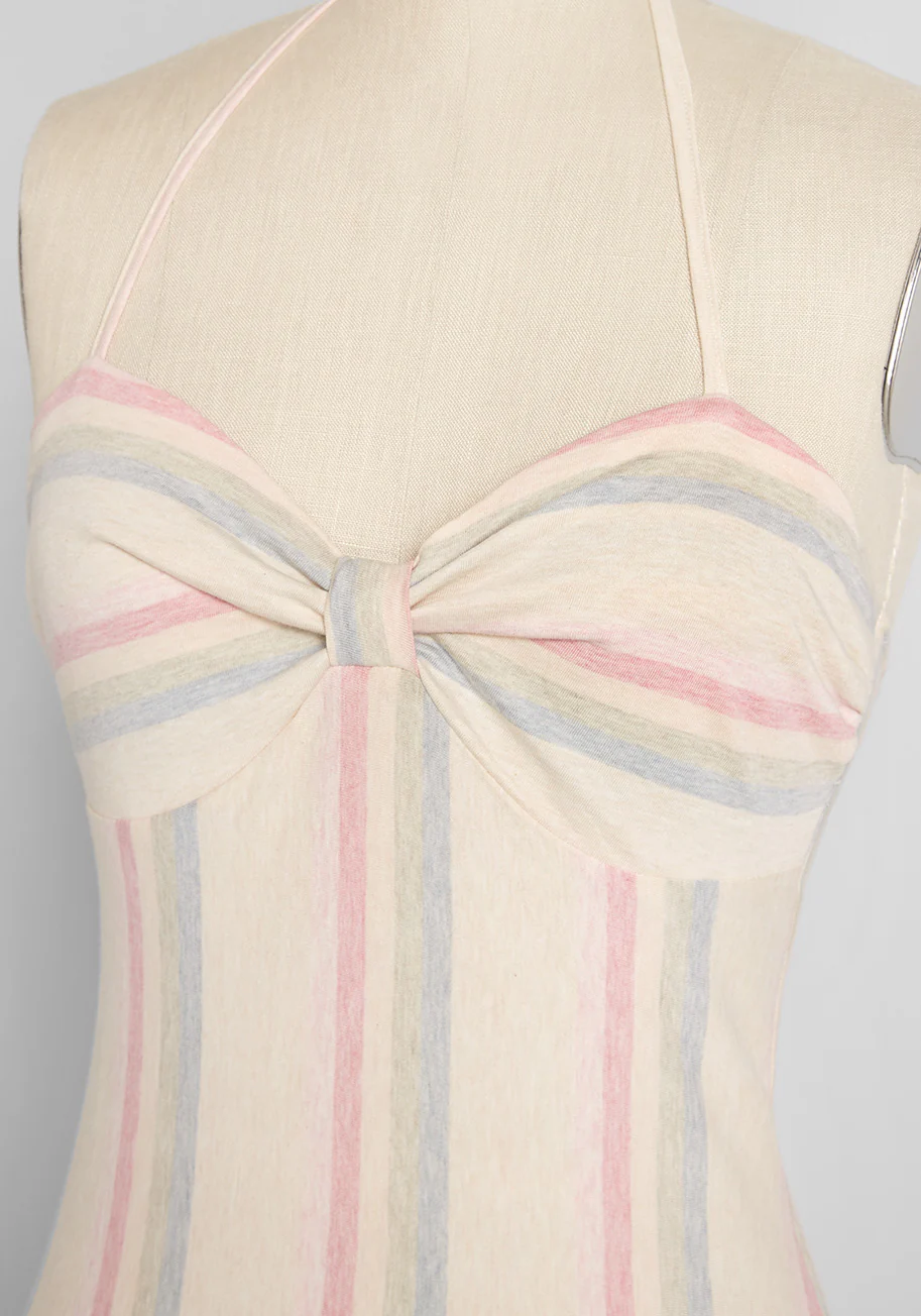 Sun-Drenched Sweetness Halter Top - Olabens