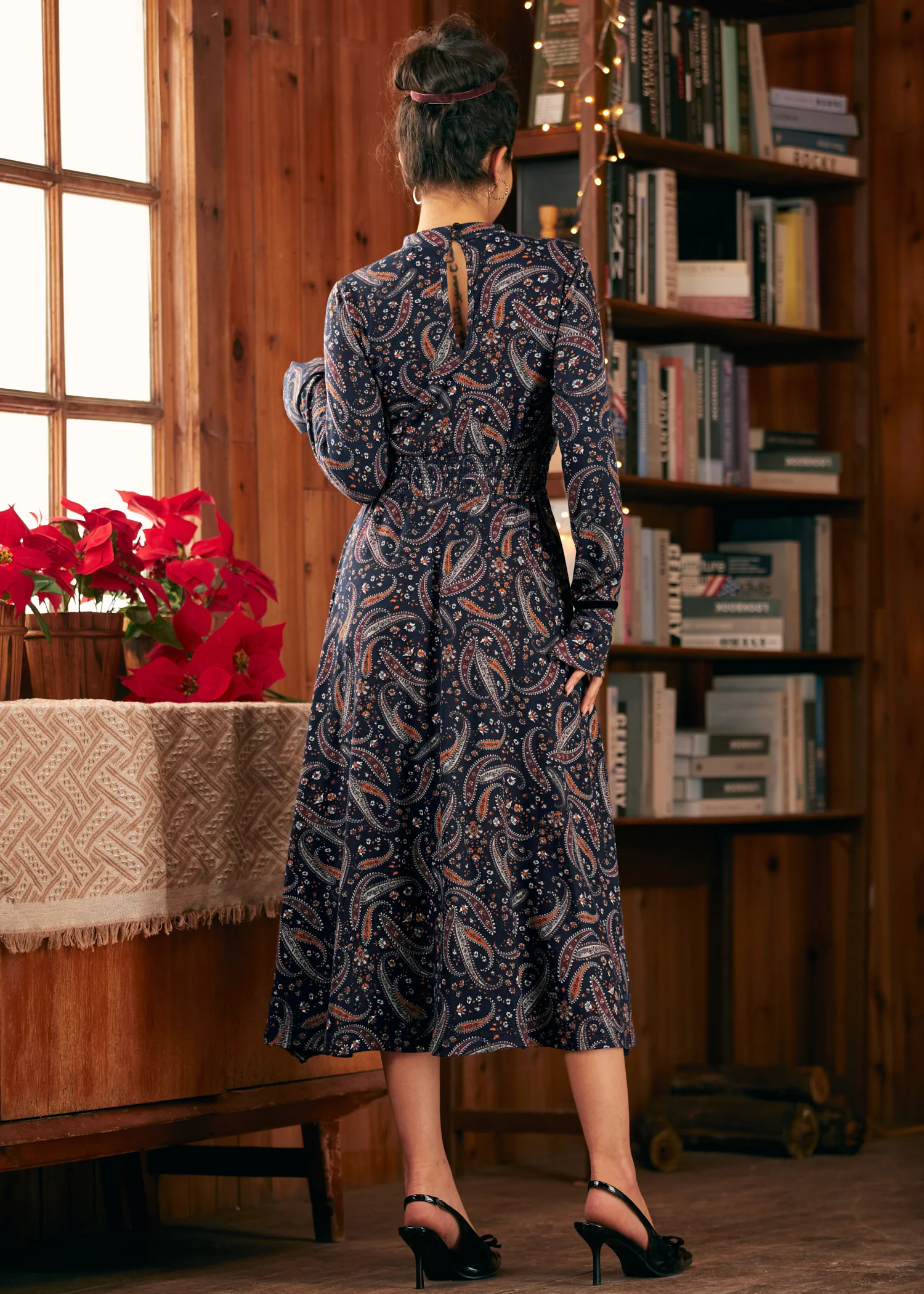 Garden Party Tapestry Maxi Dress - Olabens