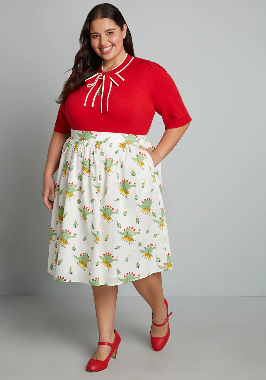 More Than Charming Cotton Skirt - Olabens