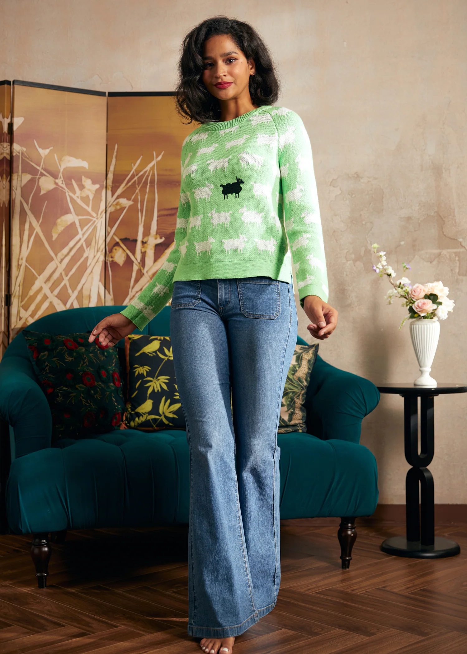 Full of Nostalgia Crewneck Pullover - Olabens