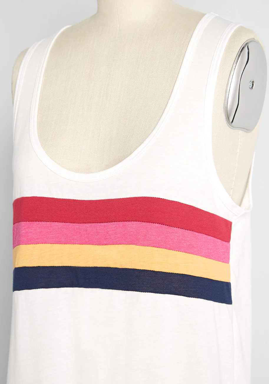 Isnyt x CAMP Collection Stripes of Summer Tank Top - Olabens
